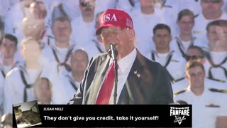 BREAKING NEWS: PRESIDENT TRUMP GIVES SPEECH TO THE NAVY!