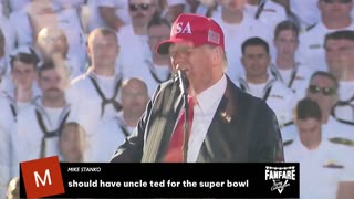BREAKING NEWS: PRESIDENT TRUMP GIVES SPEECH TO THE NAVY!