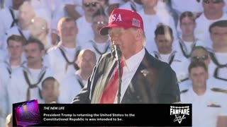 BREAKING NEWS: PRESIDENT TRUMP GIVES SPEECH TO THE NAVY!