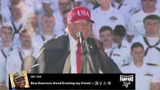BREAKING NEWS: PRESIDENT TRUMP GIVES SPEECH TO THE NAVY!
