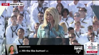 BREAKING NEWS: PRESIDENT TRUMP GIVES SPEECH TO THE NAVY!