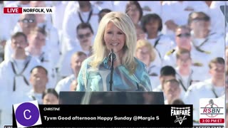 BREAKING NEWS: PRESIDENT TRUMP GIVES SPEECH TO THE NAVY!