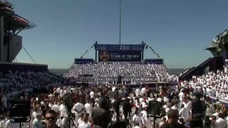 BREAKING NEWS: PRESIDENT TRUMP GIVES SPEECH TO THE NAVY!
