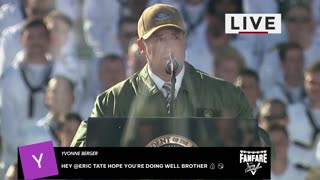 BREAKING NEWS: PRESIDENT TRUMP GIVES SPEECH TO THE NAVY!