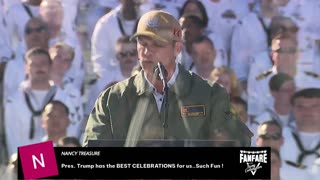 BREAKING NEWS: PRESIDENT TRUMP GIVES SPEECH TO THE NAVY!