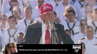 BREAKING NEWS: PRESIDENT TRUMP GIVES SPEECH TO THE NAVY!