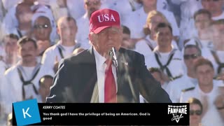 BREAKING NEWS: PRESIDENT TRUMP GIVES SPEECH TO THE NAVY!