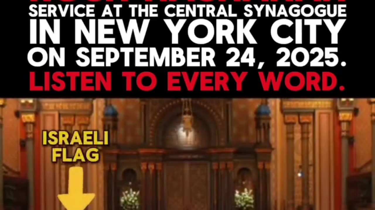 You Won't Believe This UNLESS You Hear It Yourself! Rosh Hashanah NYC September 2025