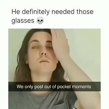I GUESS YOU NEED GLASSES
