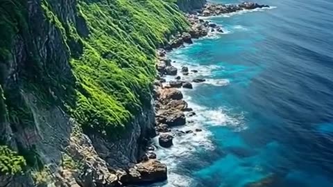 Beautiful view Nature Adventure travel Luxury vacation Beautiful ocean