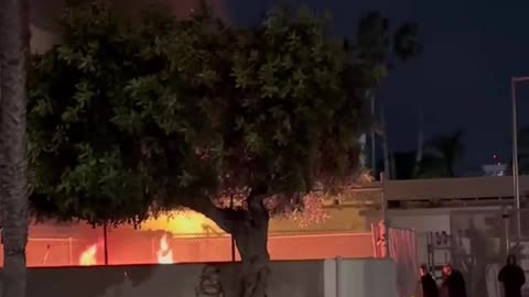 Arsonists caught on camera setting fires in Santa Monica.