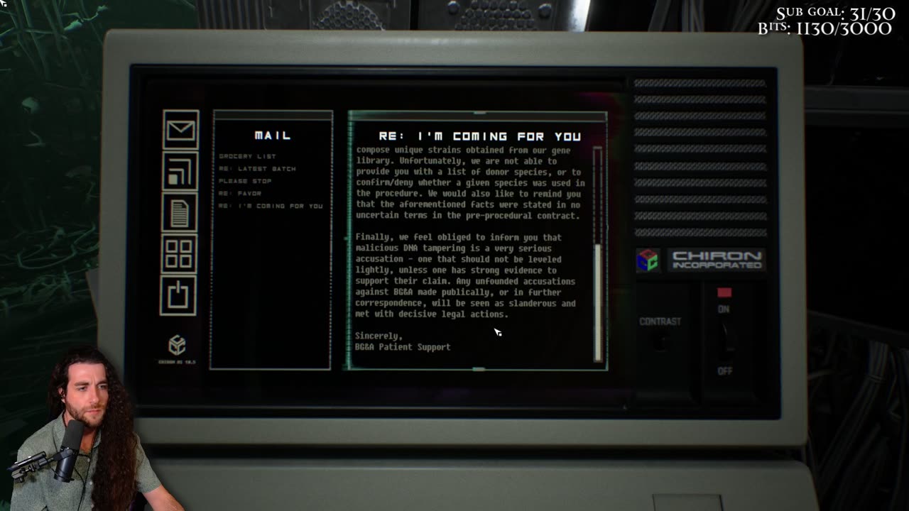 Observer System Redux | Cybernetic Detective | Mind Hacks | Nanophage Virus | The Year is 2084 | October After Dark | 420 Friendly