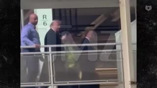 Trump: "fuck you" and gives Ford plant worker middle-finger after he shouts:"Pedophile protector!"