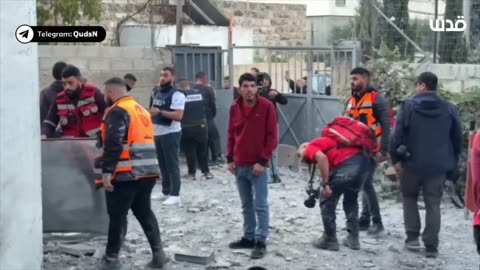 The results of the explosion of the terrorist's house in the town of Al-Qubayyah, north of Jerusalem