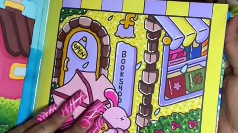 Cozy Cuties Coloring Book Flip-Through | Relaxing Coloring Video 🖍️