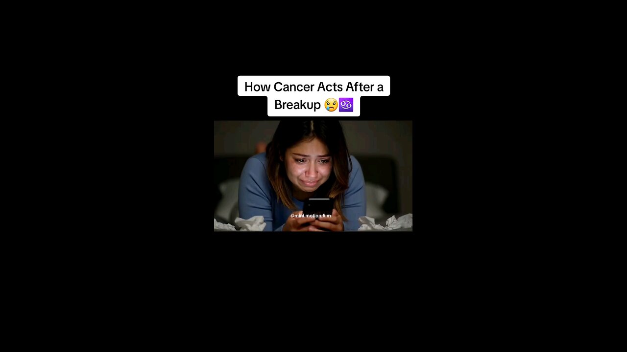 ♋ Cancer vibes be real… 🥺💔