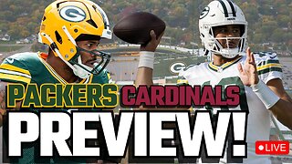 Packers Total Access LIVE! Packers vs Cardinals NFL Preview!