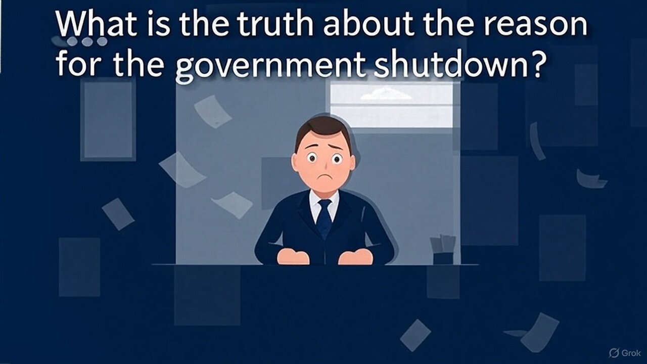 What is the truth about the reason for the government shutdown? - AC Daily Show Ep 568