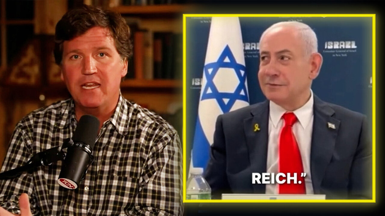 Tucker Carlson Annihilates Netanyahu After He Publicly Declared War Against The 1st Amendment!