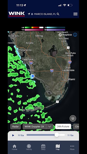 Historic Cold Front Arrives In Marco! | 4K