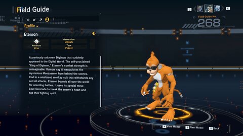 etemon all digivolution/de-digivolution/profile Digimon Story Time Stranger