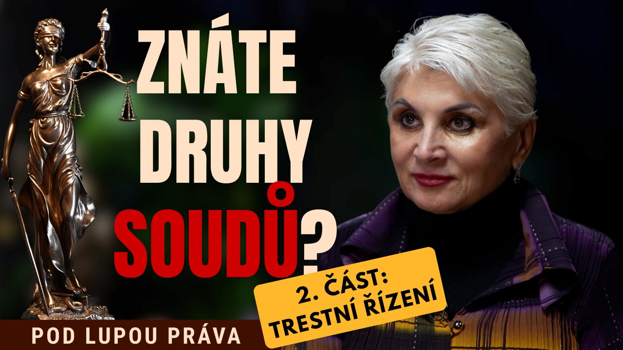 Znáte druhy soudů? | 2. část: trestní řízení