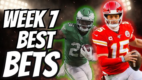 💰NFL Week 7 Best Bets🔥Player Prop Picks, Parlays, Predictions FREE Today October 19th