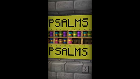 Psalm 82 - the KJV Bible in vanilla Minecraft #KJV #Psalms #Bible #Minecraft