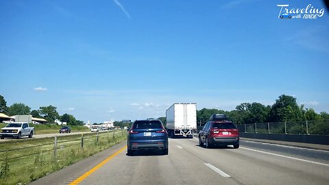 LEAVING KANSAS CITY OUTSKIRTS | RELAXING DRIVE TO ST. LOUIS