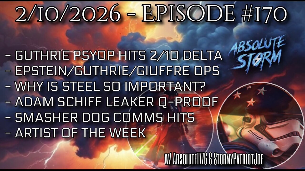 Absolute Storm Ep 170 2/10/26 6pm EDT
