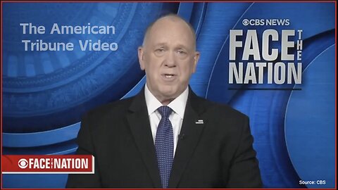 WATCH: Tom Homan Shuts Down CBS Host When She Tries Backing Him Into a Corner