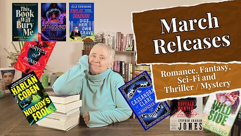 20 March Madness Book Releases - ROMANCE, FANTASY, THRILLER ... AND MORE!