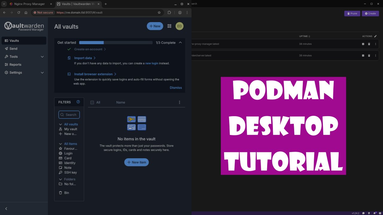 Secure Password Management with Podman and NGINX