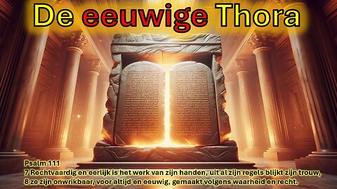 De eeuwige Thora vóór Mozes