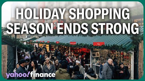 Credit card data reveals strong holiday shopping season