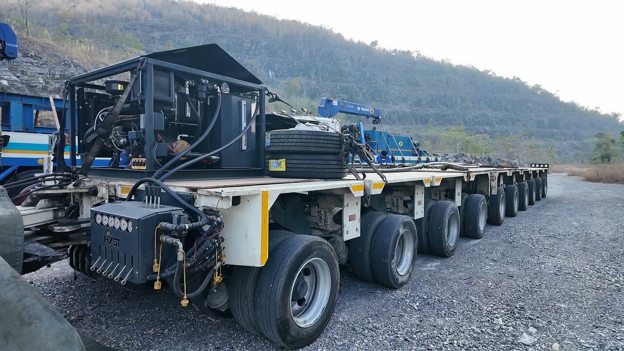 Transport 100t. Power transformer