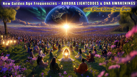 New Golden Age Frequencies 🕉 AURORA LIGHTCODES & DNA AWAKENINGS 🕉 WHEN THE SUN CONSCIOUSNESS SPEAKS