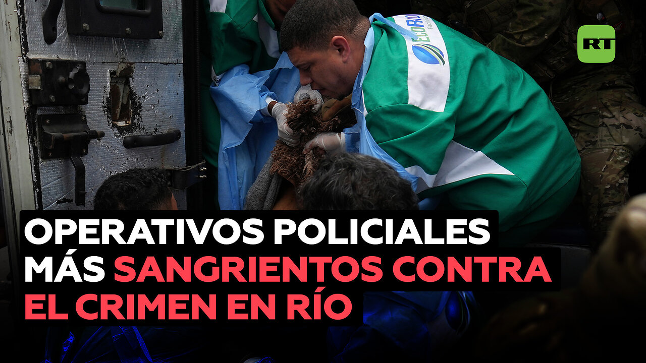 Algunos de los operativos policiales más sangrientos contra el crimen organizado en Río de Janeiro