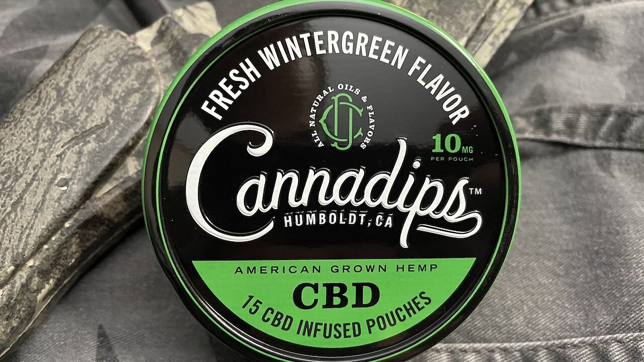 Cannadips Wintergreen (CBD Pouch) Review