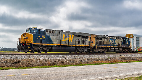 CSXT Heritage Locomotive CSXT 1850 Louisville & Nashville