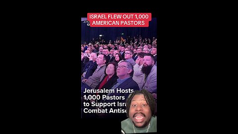 Israel flew out 1000 Amercan Pastors
