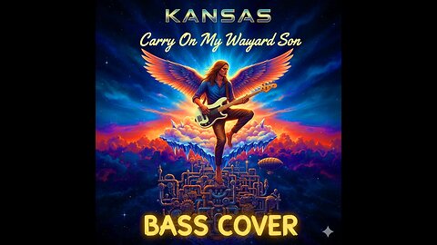 Kansas Carry On My Wayward Son Bass Cover | Classic Rock Bass Performance 🇺🇸