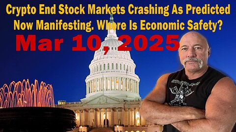 Crypto End Stock Markets Crashing As Predicted & Now Manifesting. Where Is Economic Safety?