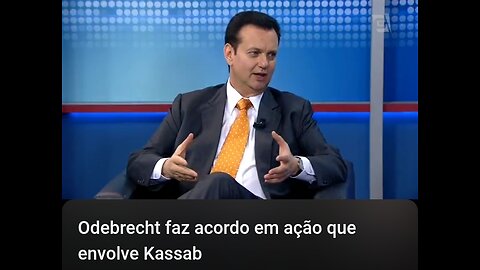 Jornal da Gazeta: Odebrecht faz acordo em ação que envolve Kassab. 2018/07/18