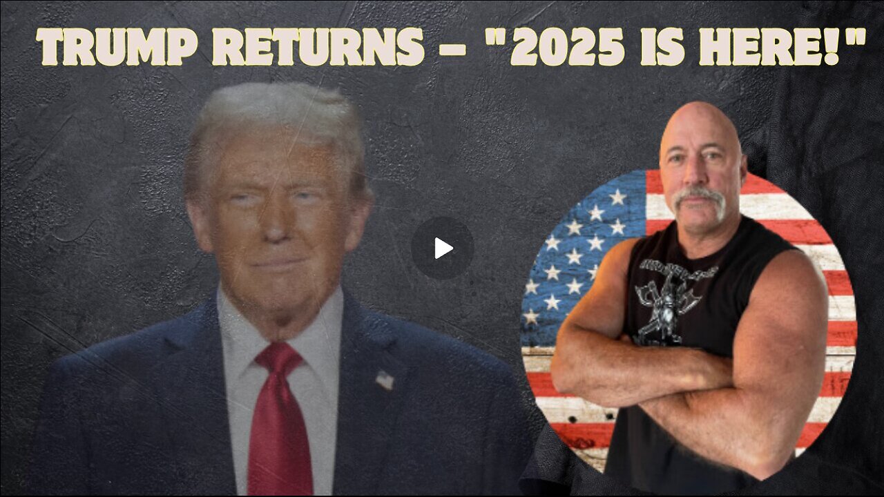 Michael Jaco 1-2-25- Trump Returns – '2025 Is Here!!!'