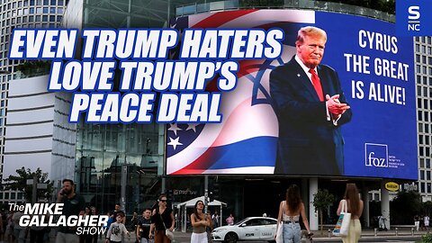 Even Trump's Haters Love His Peace Deal