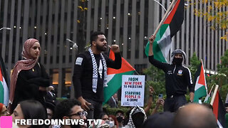 Islamists In NYC Waving Hamas Flags Declare That They Will Presumably Carry Out Attacks In The U.S.