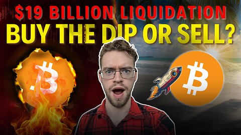 Should You BUY The Record Breaking $19 BILLION Crypto Crash?