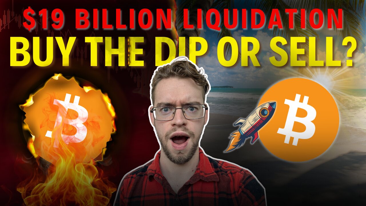 Should You BUY The Record Breaking $19 BILLION Crypto Crash?