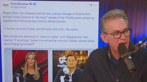 "Go Max", says Charlie Kirk to Tucker Carlson on Mossad-Epstein connection▮The Jimmy Dore Show
